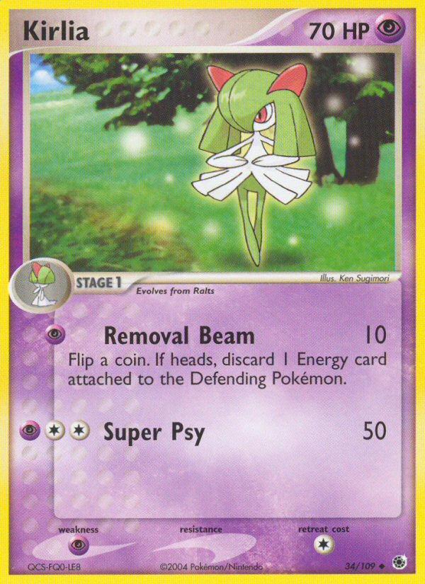 Kirlia (34/109) [EX: Ruby & Sapphire] | Dragon's Lair Comics and Fantasy Houston TX