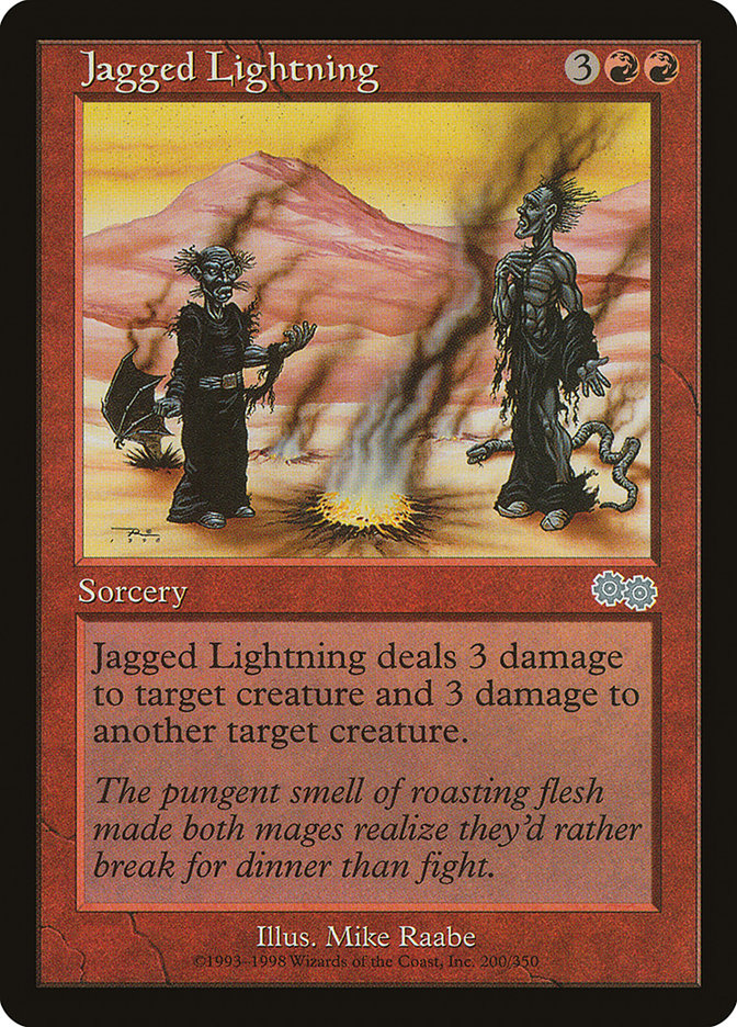 Jagged Lightning [Urza's Saga] | Dragon's Lair Comics and Fantasy Houston TX