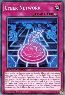 Cyber Network [SGX1-ENG20] Common | Dragon's Lair Comics and Fantasy Houston TX