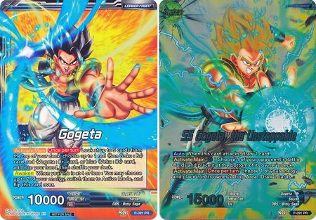 Gogeta // SS Gogeta, the Unstoppable (Broly Pack Vol. 1) (P-091) [Promotion Cards] | Dragon's Lair Comics and Fantasy Houston TX