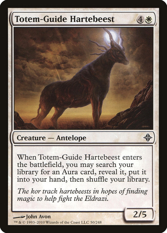 Totem-Guide Hartebeest [Rise of the Eldrazi] | Dragon's Lair Comics and Fantasy Houston TX