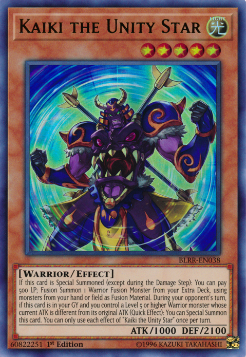 Kaiki the Unity Star [BLRR-EN038] Ultra Rare | Dragon's Lair Comics and Fantasy Houston TX