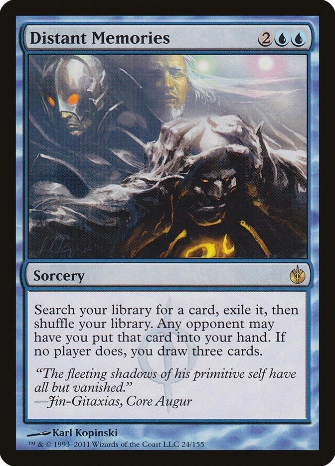 Distant Memories [Mirrodin Besieged] | Dragon's Lair Comics and Fantasy Houston TX