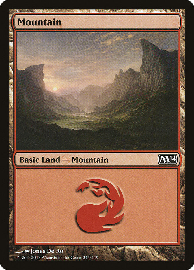 Mountain (243) [Magic 2014] | Dragon's Lair Comics and Fantasy Houston TX