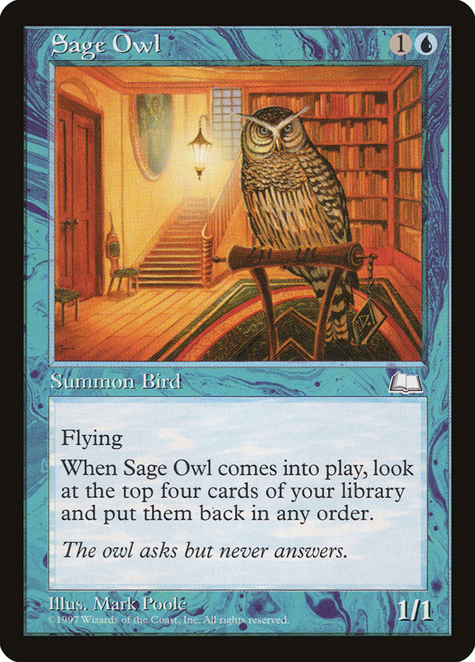 Sage Owl [Weatherlight] | Dragon's Lair Comics and Fantasy Houston TX