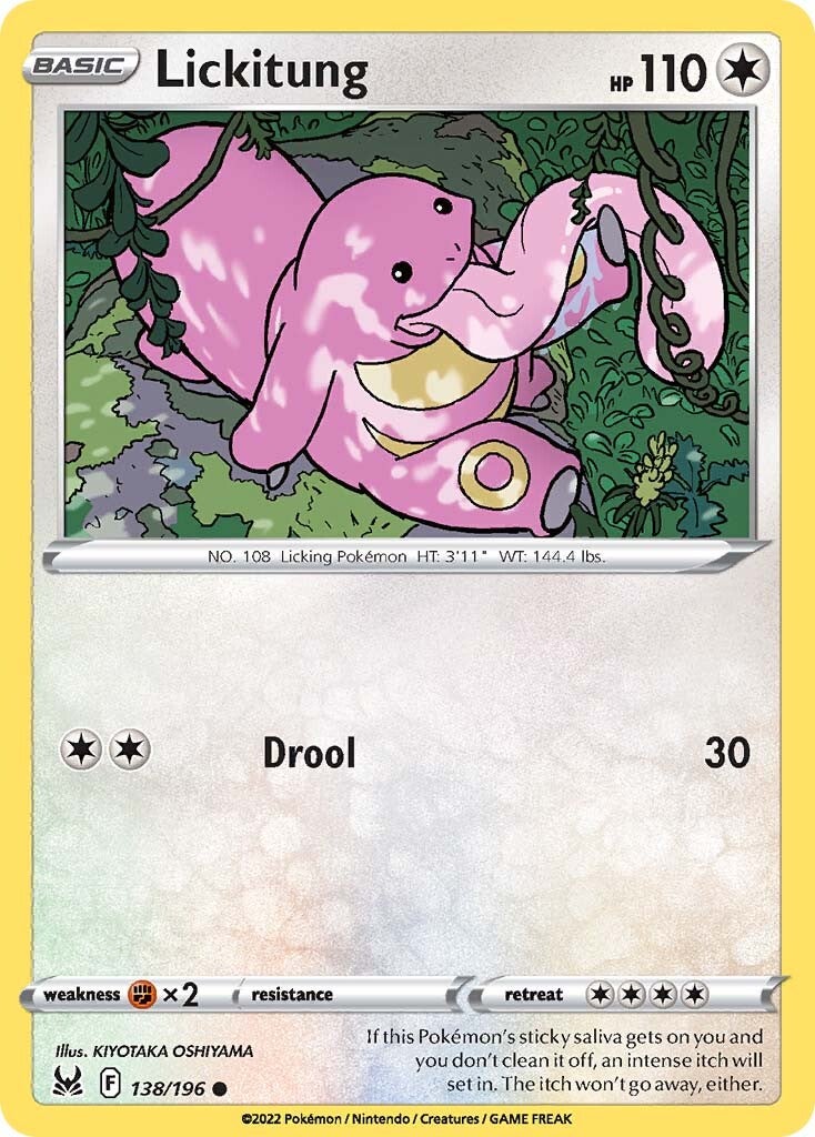 Lickitung (138/196) [Sword & Shield: Lost Origin] | Dragon's Lair Comics and Fantasy Houston TX
