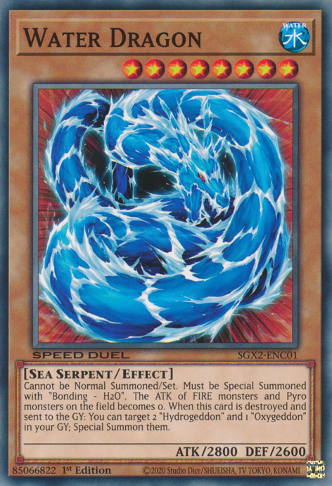Water Dragon [SGX2-ENC01] Common | Dragon's Lair Comics and Fantasy Houston TX