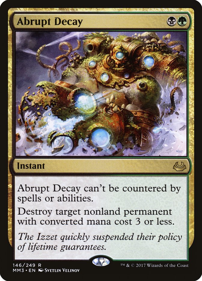Abrupt Decay [Modern Masters 2017] | Dragon's Lair Comics and Fantasy Houston TX