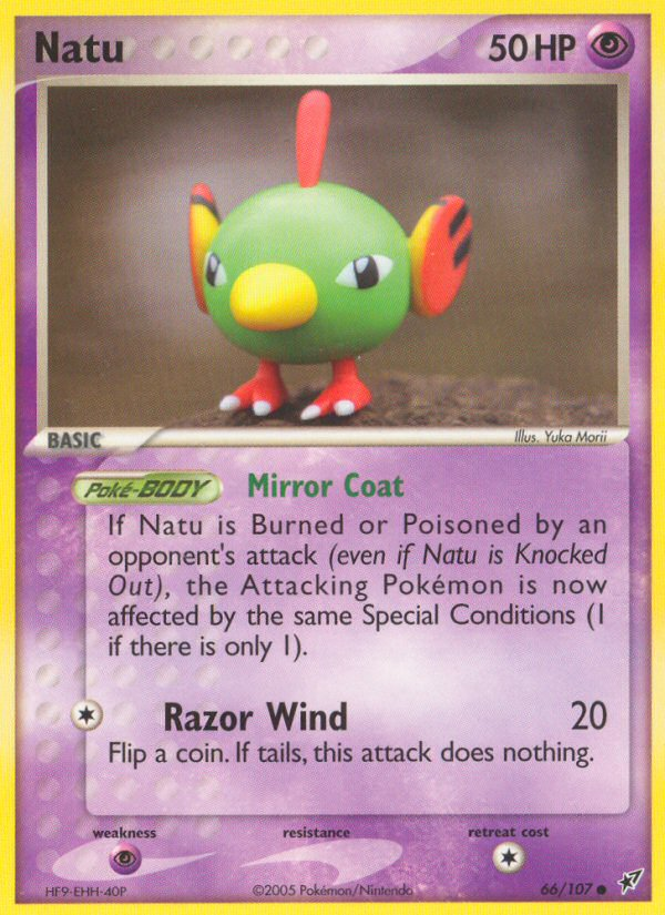 Natu (66/107) [EX: Deoxys] | Dragon's Lair Comics and Fantasy Houston TX