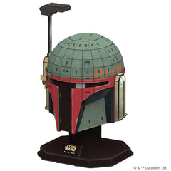 Star Wars Boba Fett Helmet Style #1 Paper Model Kit - Medium | Dragon's Lair Comics and Fantasy Houston TX