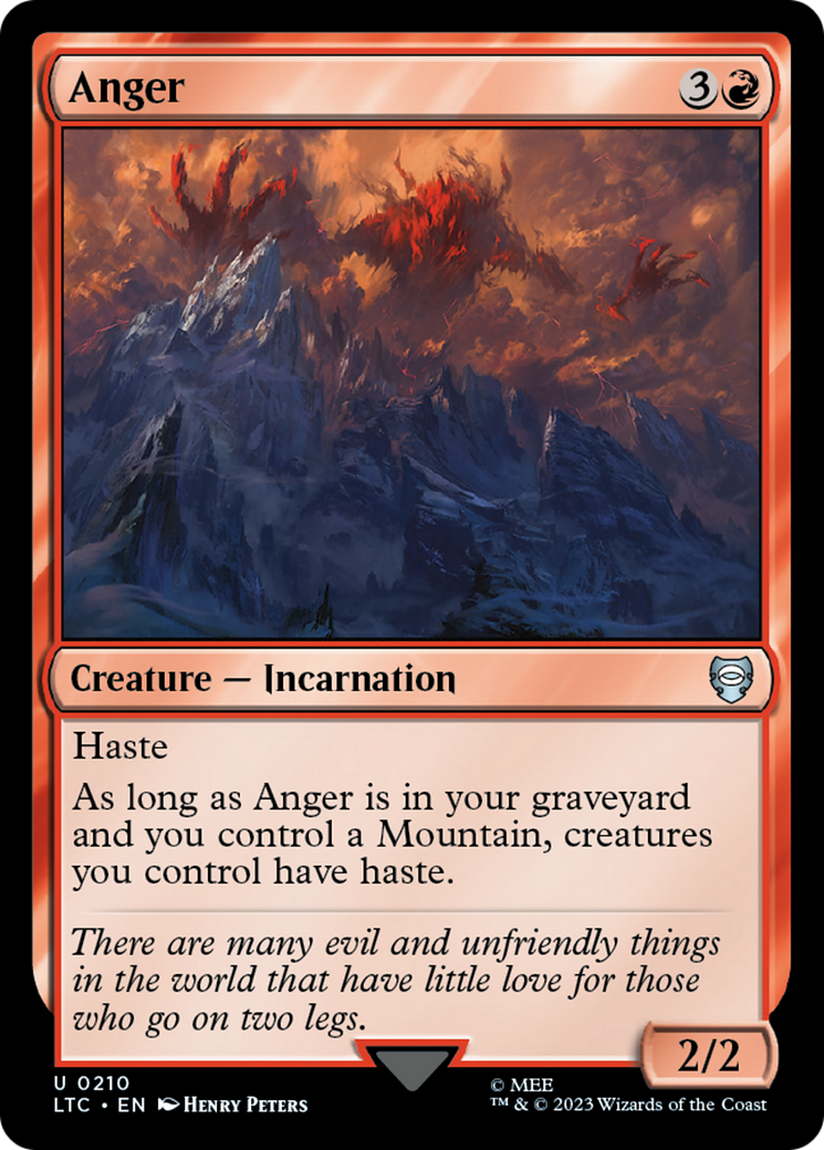Anger [The Lord of the Rings: Tales of Middle-Earth Commander] | Dragon's Lair Comics and Fantasy Houston TX