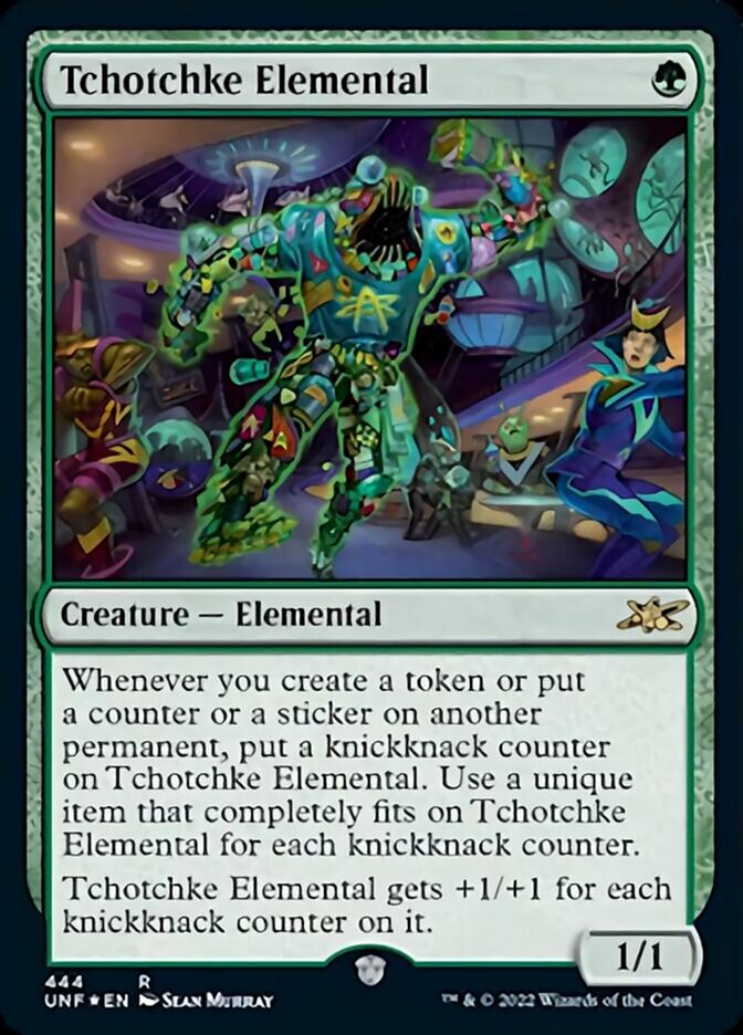 Tchotchke Elemental (Galaxy Foil) [Unfinity] | Dragon's Lair Comics and Fantasy Houston TX