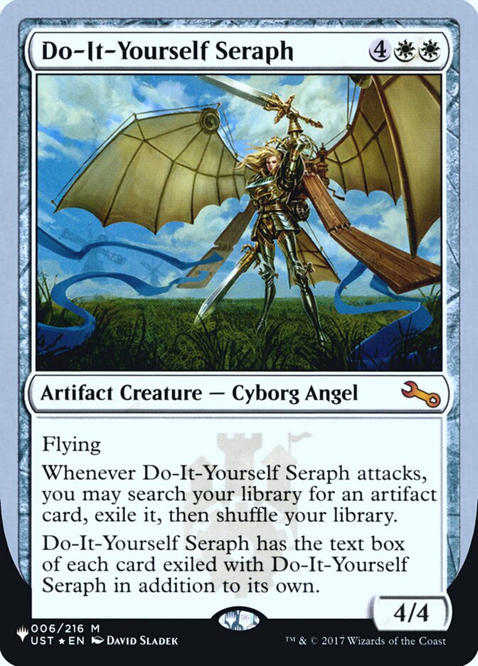 Do-It-Yourself Seraph (Unfinity Foil Edition) [The List] | Dragon's Lair Comics and Fantasy Houston TX
