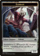 Eldrazi Spawn (004) // Eldrazi Double-Sided Token [Planechase Anthology Tokens] | Dragon's Lair Comics and Fantasy Houston TX