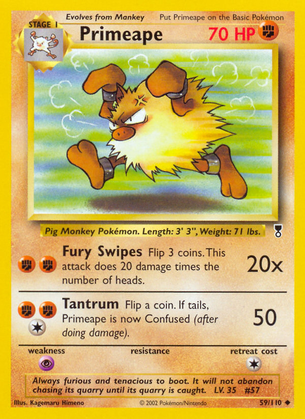 Primeape (59/110) [Legendary Collection] | Dragon's Lair Comics and Fantasy Houston TX