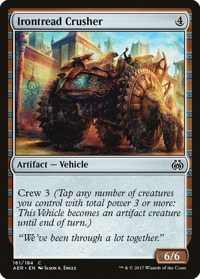 Irontread Crusher [Aether Revolt] | Dragon's Lair Comics and Fantasy Houston TX