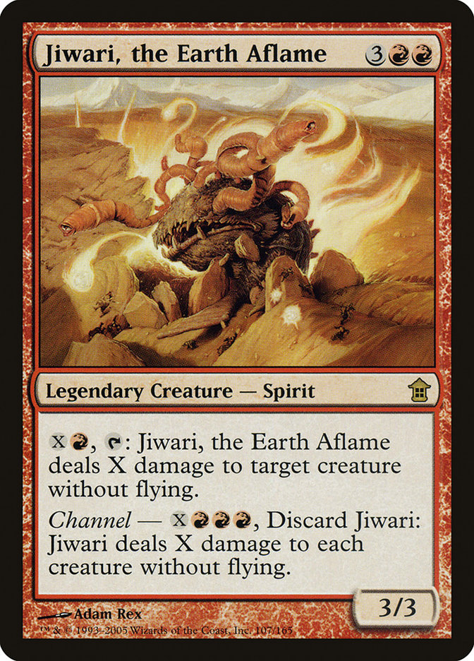 Jiwari, the Earth Aflame [Saviors of Kamigawa] | Dragon's Lair Comics and Fantasy Houston TX