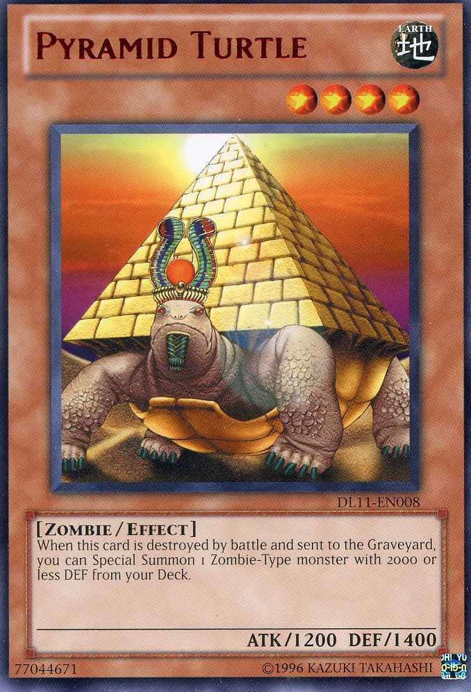 Pyramid Turtle (Red) [DL11-EN008] Rare | Dragon's Lair Comics and Fantasy Houston TX