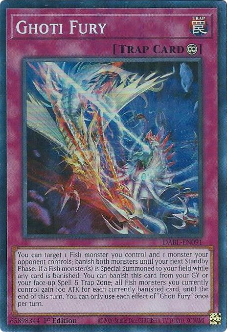 Ghoti Fury [DABL-EN091] Super Rare | Dragon's Lair Comics and Fantasy Houston TX