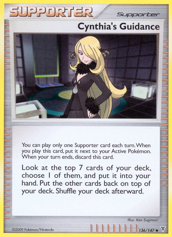 Cynthia's Guidance (136/147) [Platinum: Supreme Victors] | Dragon's Lair Comics and Fantasy Houston TX