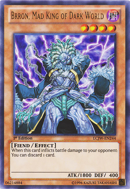 Brron, Mad King of Dark World [LCJW-EN244] Ultra Rare | Dragon's Lair Comics and Fantasy Houston TX