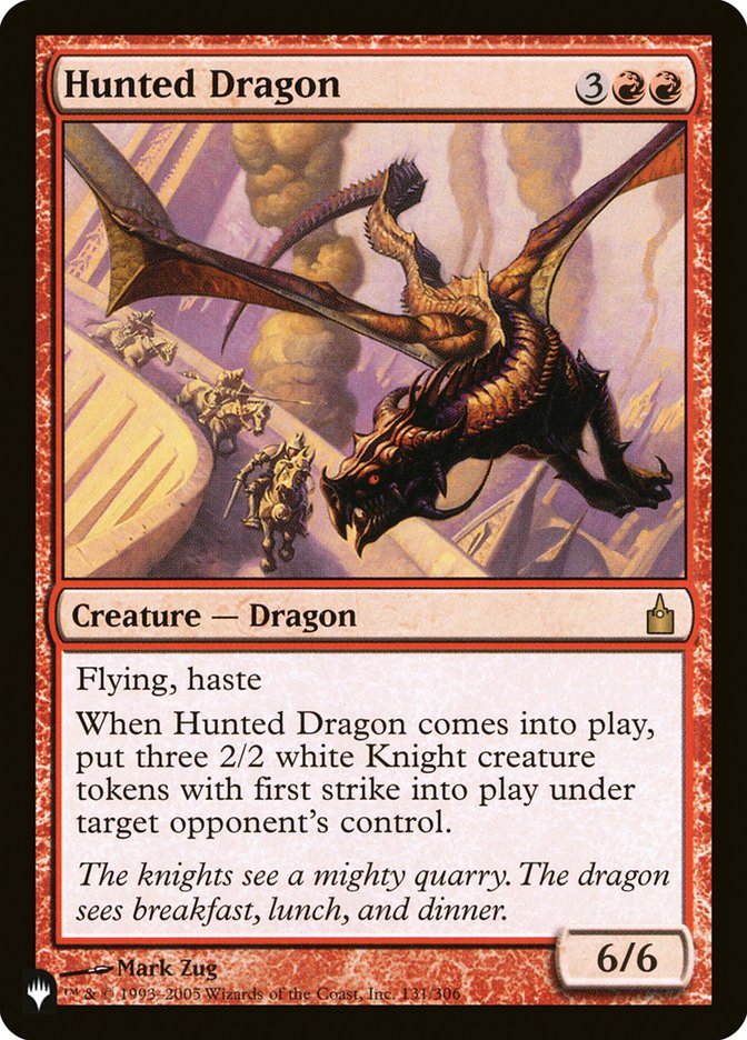 Hunted Dragon [The List] | Dragon's Lair Comics and Fantasy Houston TX