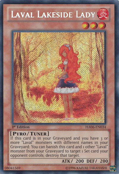 Laval Lakeside Lady [HA06-EN034] Secret Rare | Dragon's Lair Comics and Fantasy Houston TX