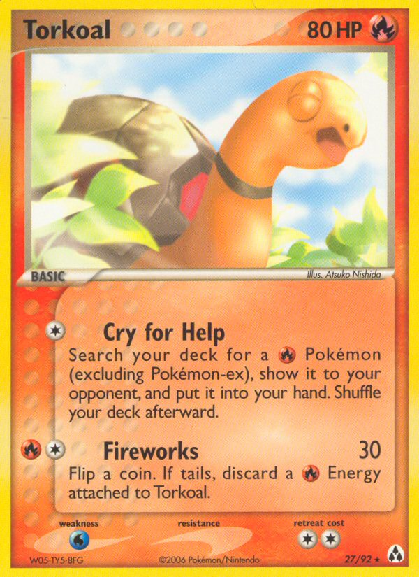 Torkoal (27/92) [EX: Legend Maker] | Dragon's Lair Comics and Fantasy Houston TX