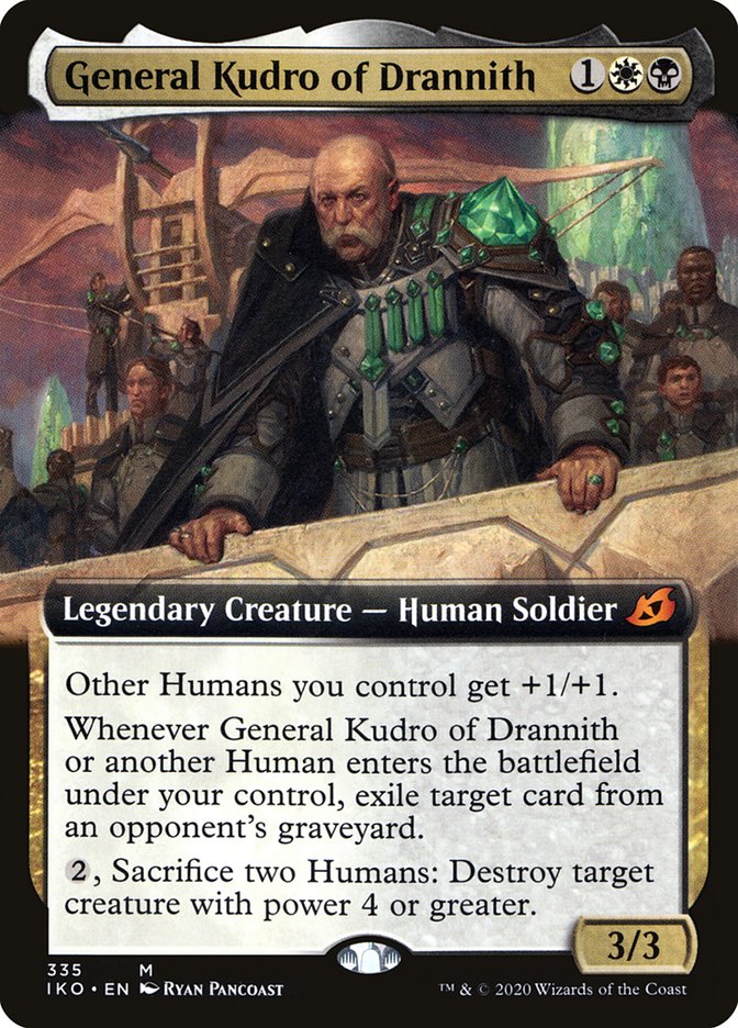 General Kudro of Drannith (Extended Art) [Ikoria: Lair of Behemoths] | Dragon's Lair Comics and Fantasy Houston TX