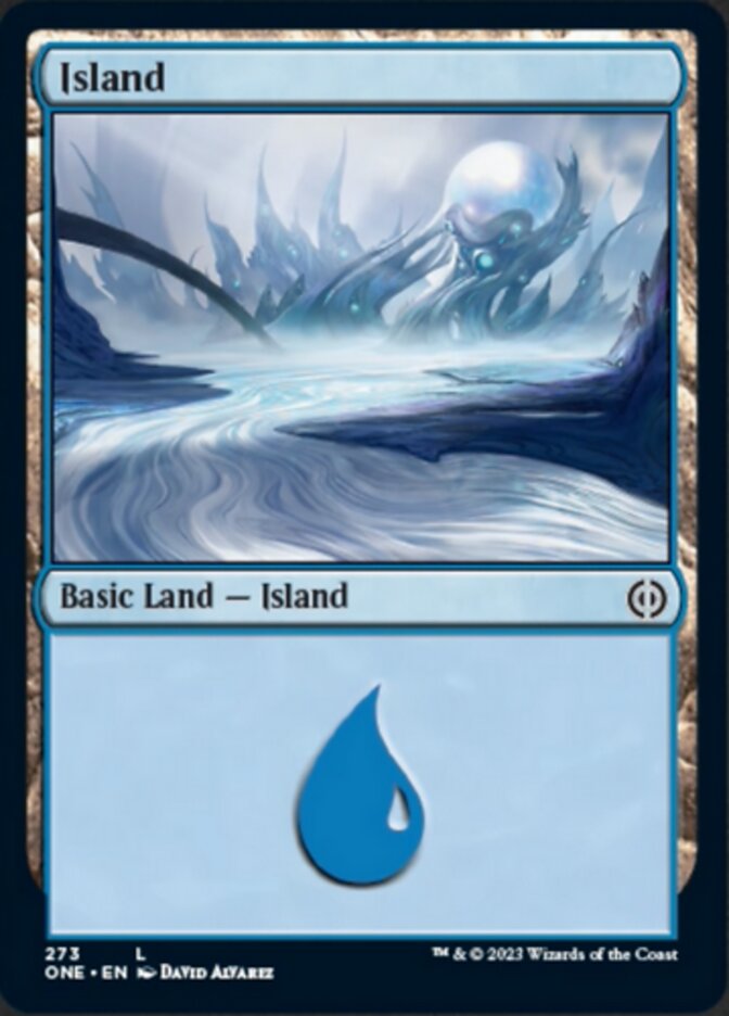 Island (273) [Phyrexia: All Will Be One] | Dragon's Lair Comics and Fantasy Houston TX
