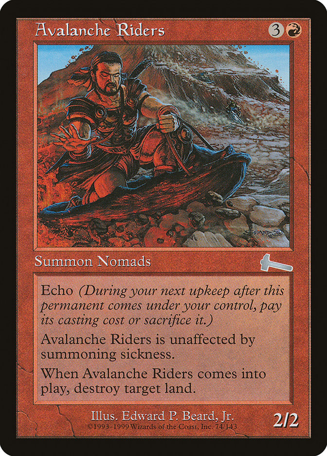 Avalanche Riders [Urza's Legacy] | Dragon's Lair Comics and Fantasy Houston TX