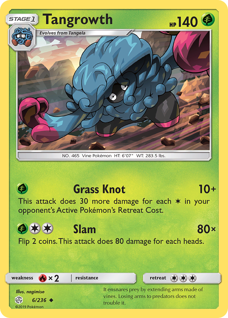 Tangrowth (6/236) [Sun & Moon: Cosmic Eclipse] | Dragon's Lair Comics and Fantasy Houston TX