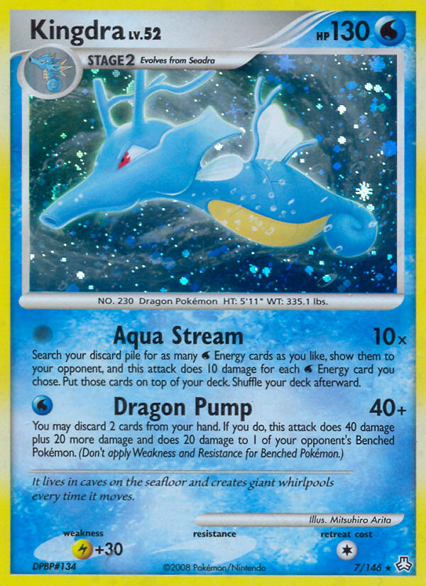Kingdra (7/146) [Diamond & Pearl: Legends Awakened] | Dragon's Lair Comics and Fantasy Houston TX