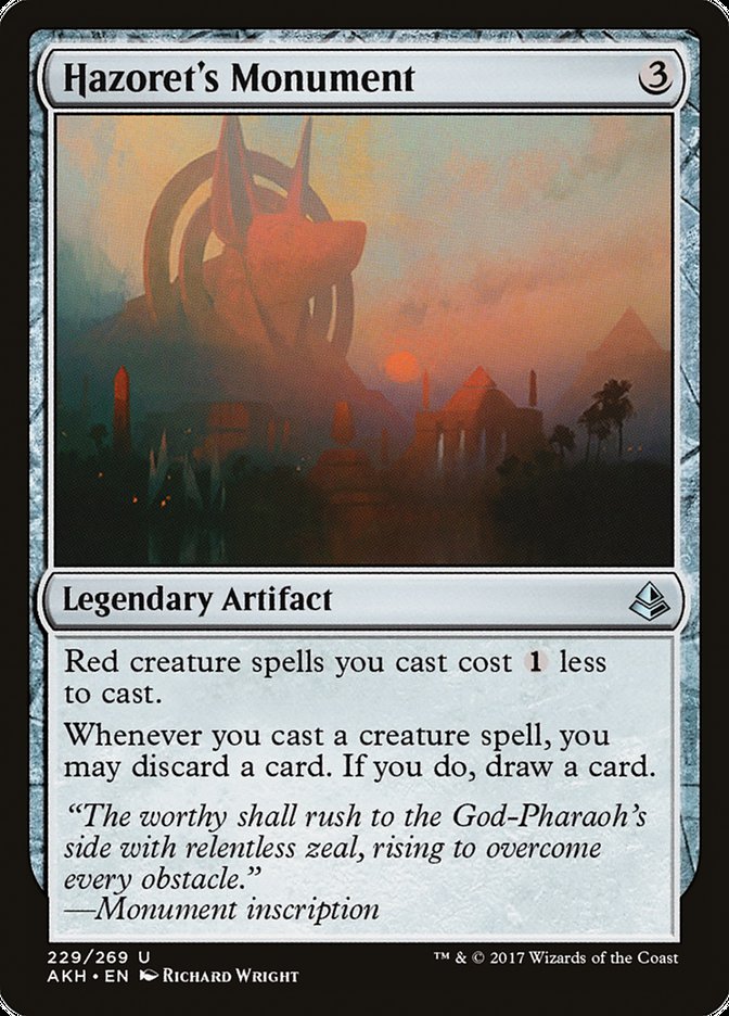 Hazoret's Monument [Amonkhet] | Dragon's Lair Comics and Fantasy Houston TX