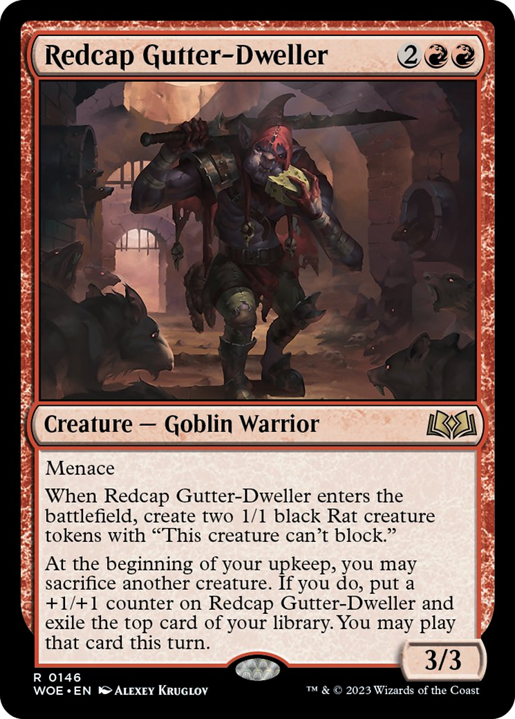 Redcap Gutter-Dweller [Wilds of Eldraine] | Dragon's Lair Comics and Fantasy Houston TX