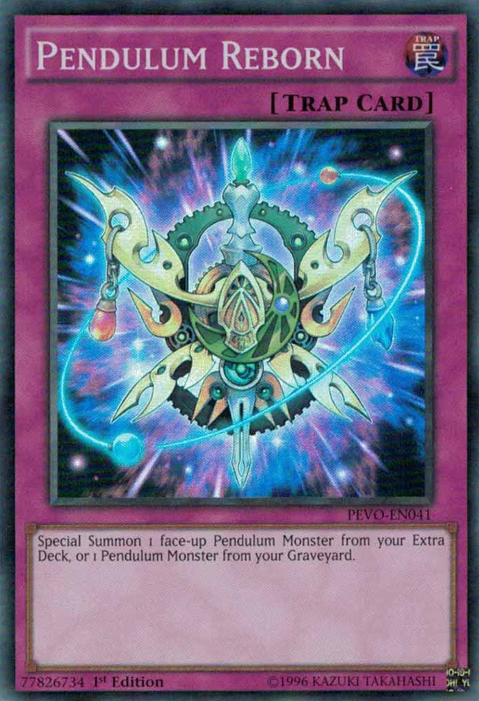 Pendulum Reborn [PEVO-EN041] Super Rare | Dragon's Lair Comics and Fantasy Houston TX