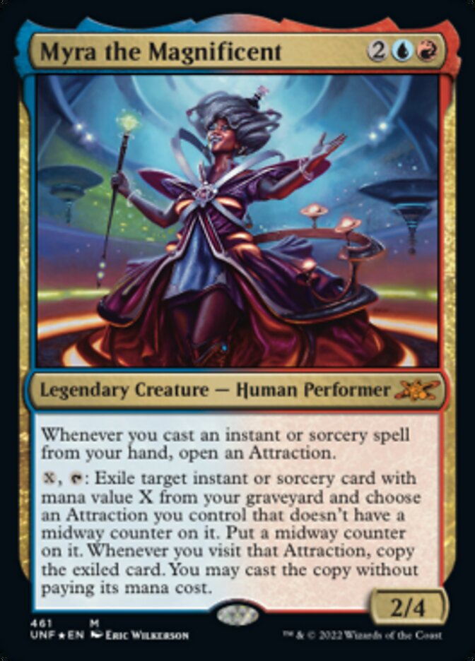 Myra the Magnificent (Galaxy Foil) [Unfinity] | Dragon's Lair Comics and Fantasy Houston TX