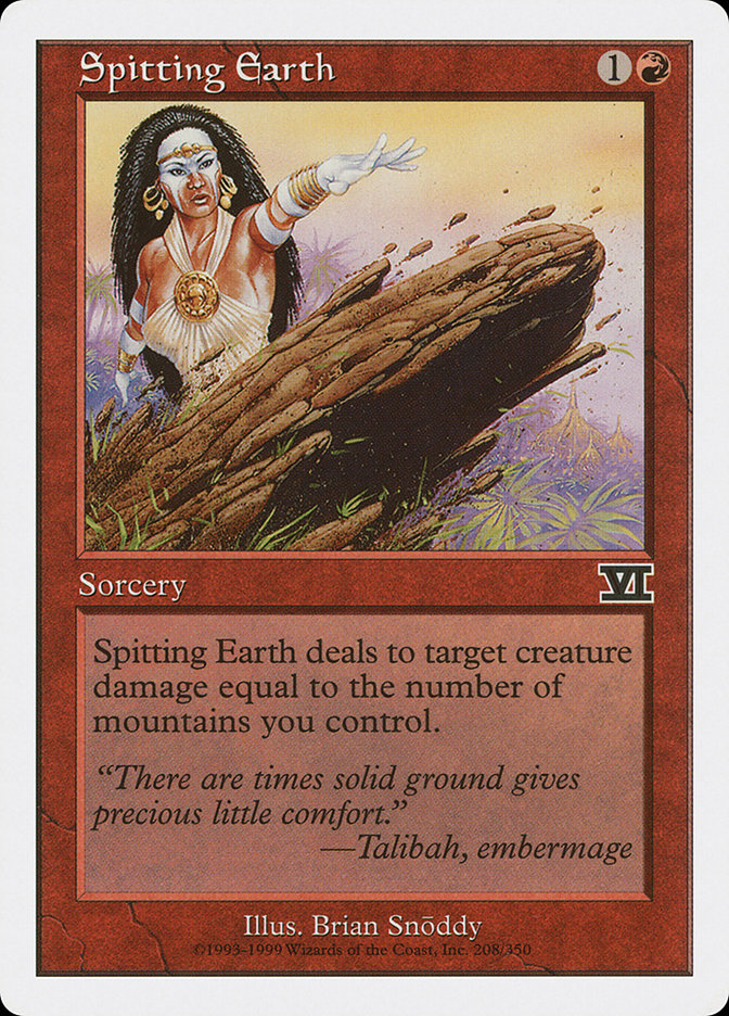 Spitting Earth [Classic Sixth Edition] | Dragon's Lair Comics and Fantasy Houston TX