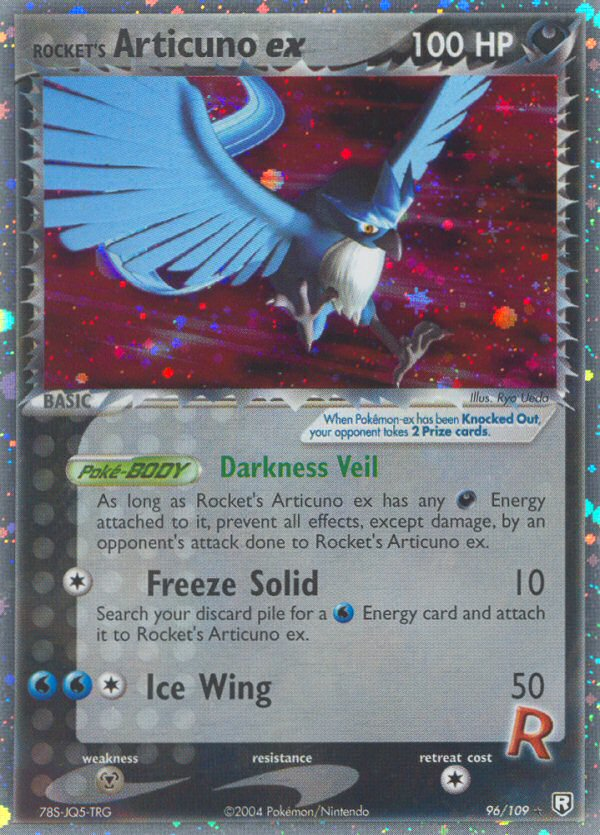 Rocket's Articuno ex (96/109) [EX: Team Rocket Returns] | Dragon's Lair Comics and Fantasy Houston TX