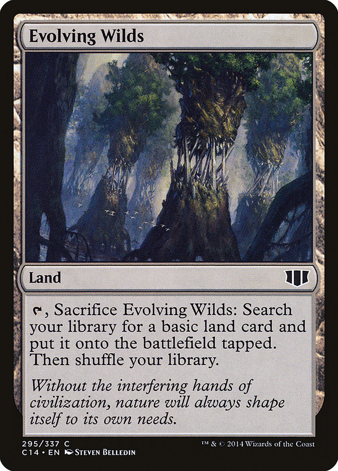 Evolving Wilds [Commander 2014] | Dragon's Lair Comics and Fantasy Houston TX