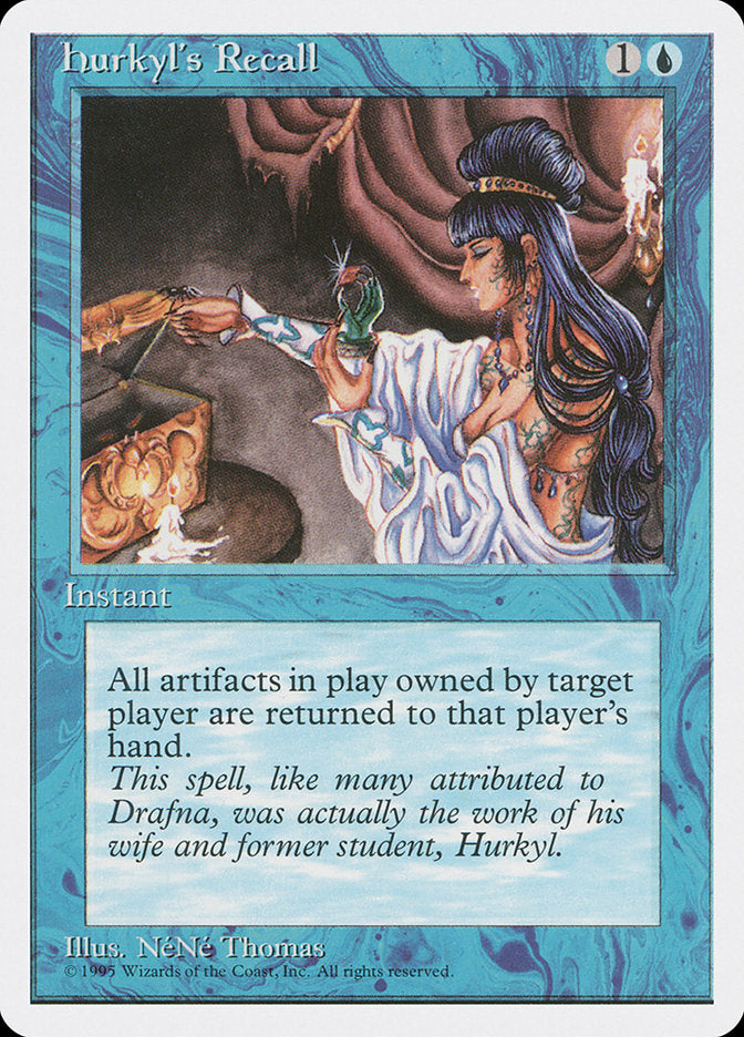Hurkyl's Recall [Fourth Edition] | Dragon's Lair Comics and Fantasy Houston TX