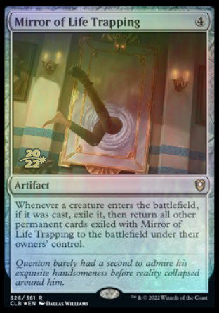 Mirror of Life Trapping [Commander Legends: Battle for Baldur's Gate Prerelease Promos] | Dragon's Lair Comics and Fantasy Houston TX