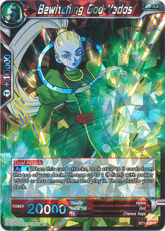 Bewitching God Vados (Shatterfoil) (BT1-008) [Dragon Brawl] | Dragon's Lair Comics and Fantasy Houston TX