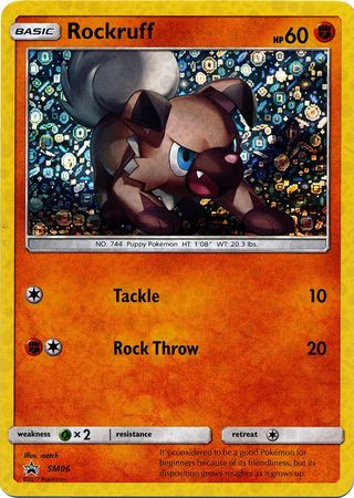 Rockruff (SM06) (General Mills Promo) [Sun & Moon: Black Star Promos] | Dragon's Lair Comics and Fantasy Houston TX
