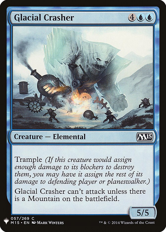 Glacial Crasher [Mystery Booster] | Dragon's Lair Comics and Fantasy Houston TX