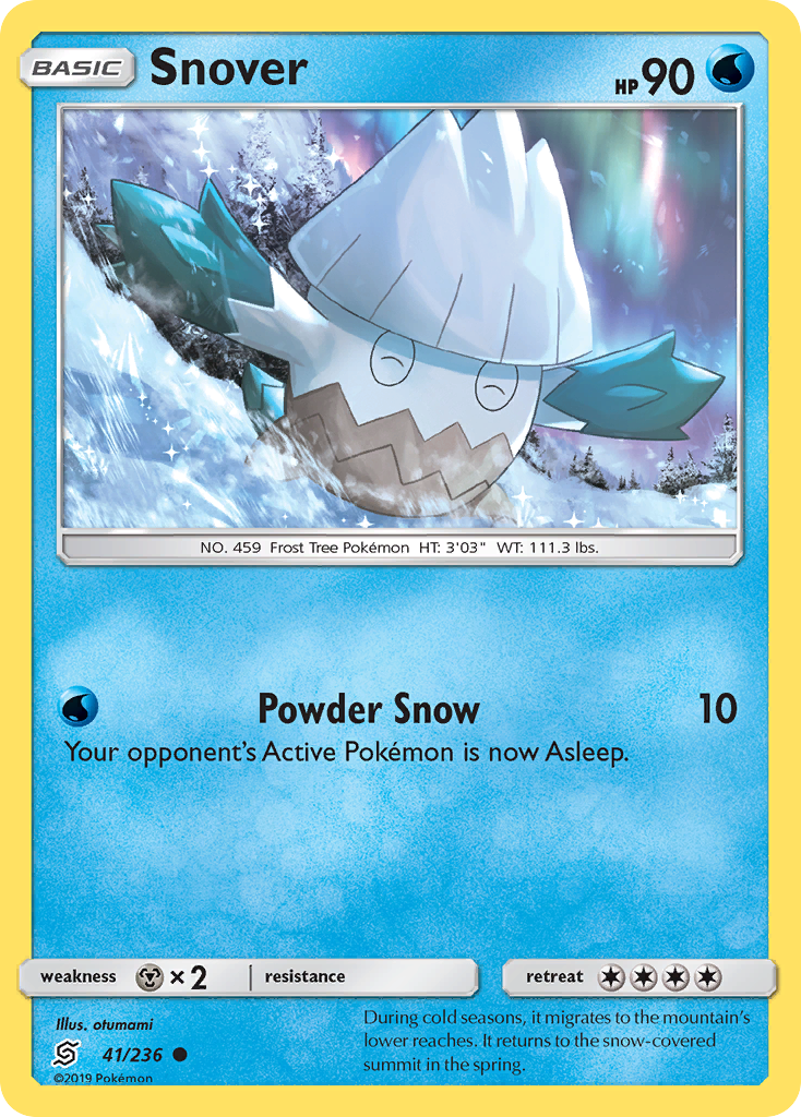 Snover (41/236) [Sun & Moon: Unified Minds] | Dragon's Lair Comics and Fantasy Houston TX