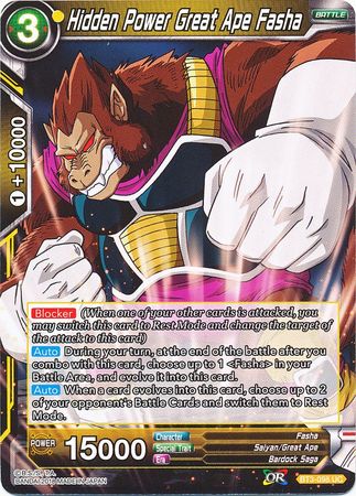 Hidden Power Great Ape Fasha (BT3-098) [Cross Worlds] | Dragon's Lair Comics and Fantasy Houston TX