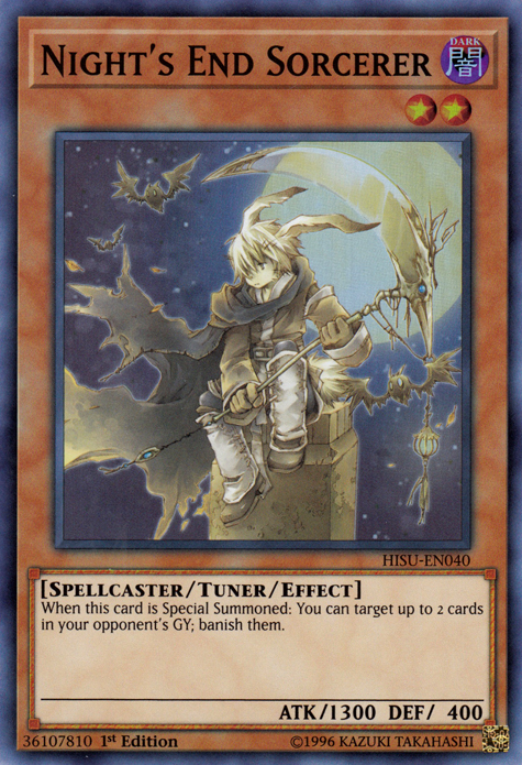 Night's End Sorcerer [HISU-EN040] Super Rare | Dragon's Lair Comics and Fantasy Houston TX