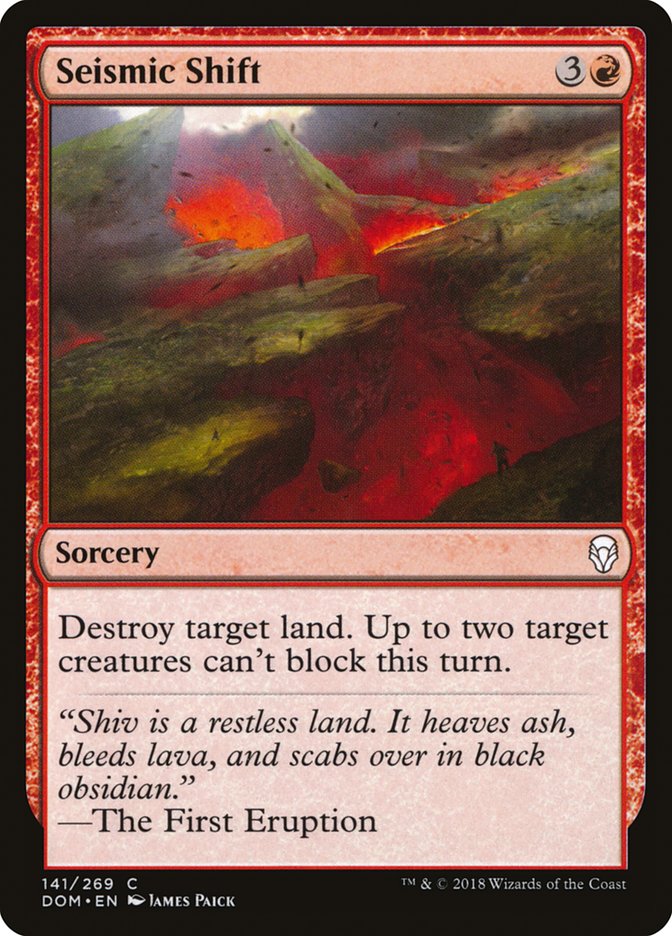 Seismic Shift [Dominaria] | Dragon's Lair Comics and Fantasy Houston TX