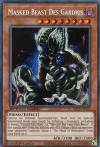 Masked Beast Des Gardius (Secret) [SBCB-EN107] Secret Rare | Dragon's Lair Comics and Fantasy Houston TX